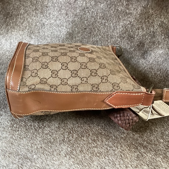 Authentic Gucci Bucket Bag Crossbody Handbag Vintage Boho Bags - Picture 7 of 10